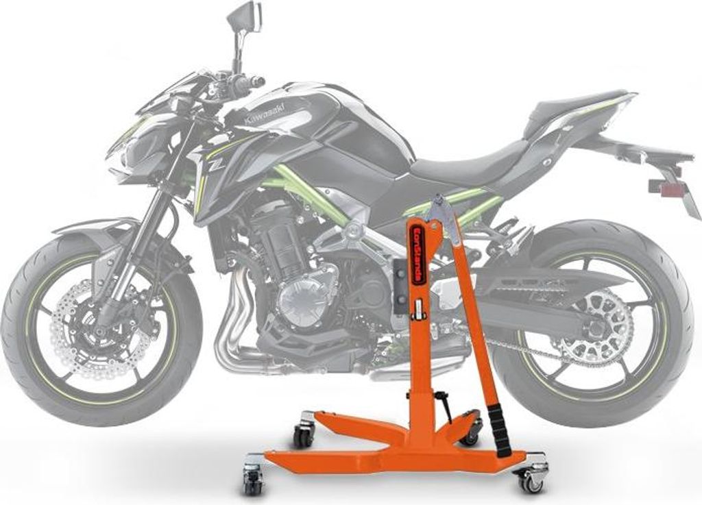 CS Power Classic-Zentralständer für Kawasaki Z 900 17-25 Orange