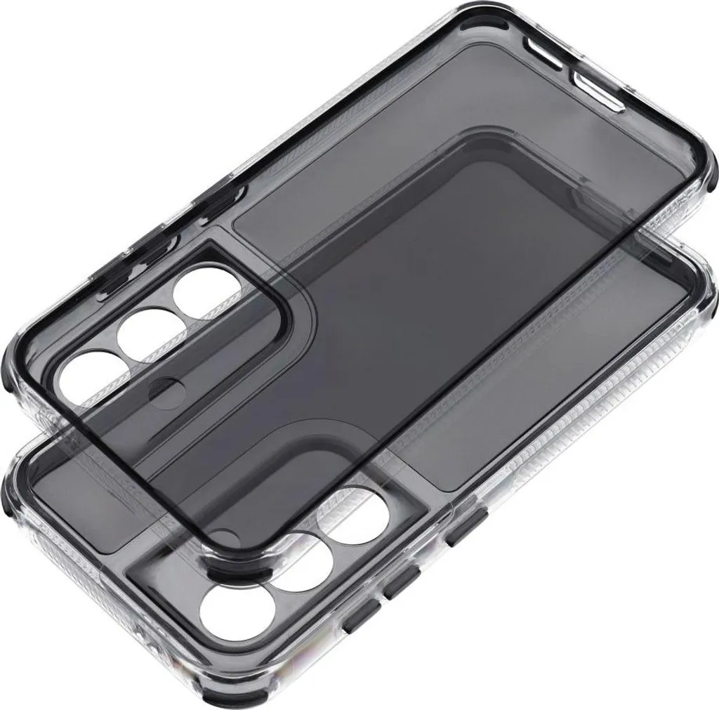 Moex Custodia Con Collana Per Xiaomi Redmi Note 9T - Cinturino Regolabile, Custodia In Silicone Trasparente, Tracolla Nera - Protezione 360°