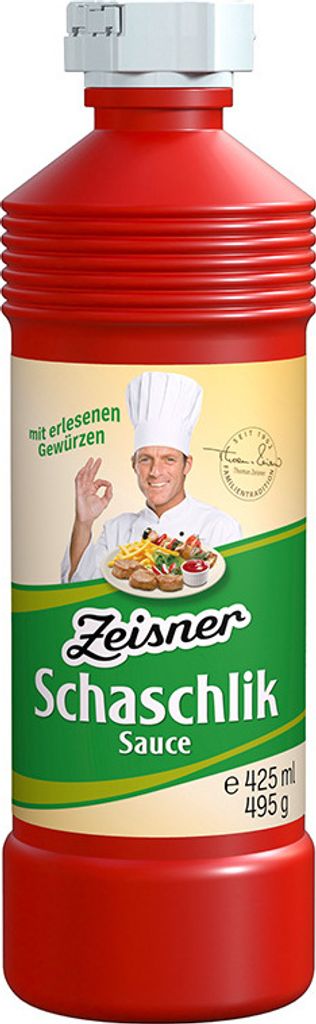 ZEISNER Schaschlik Sauce 425ml Produktbild 