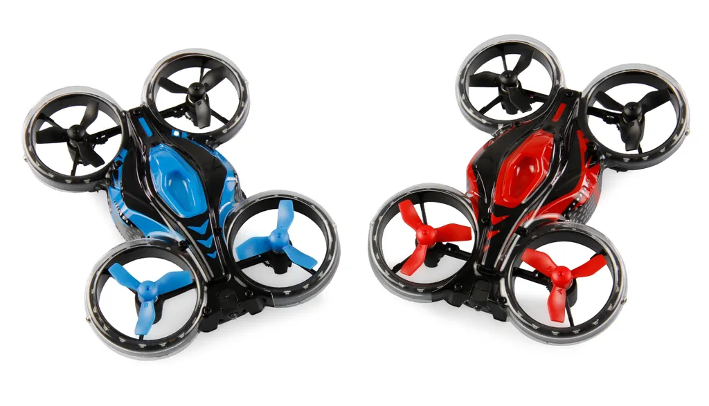 Drone de combat infrarouge Amewi pack de 2 quadricoptères antichoc