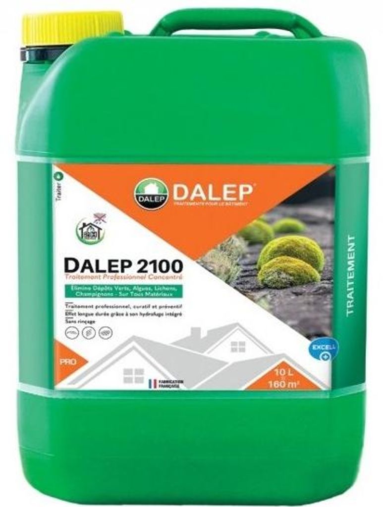 Bidon antimousse 2100 concentré 10l - DALEP - 101000204 Image du produit 