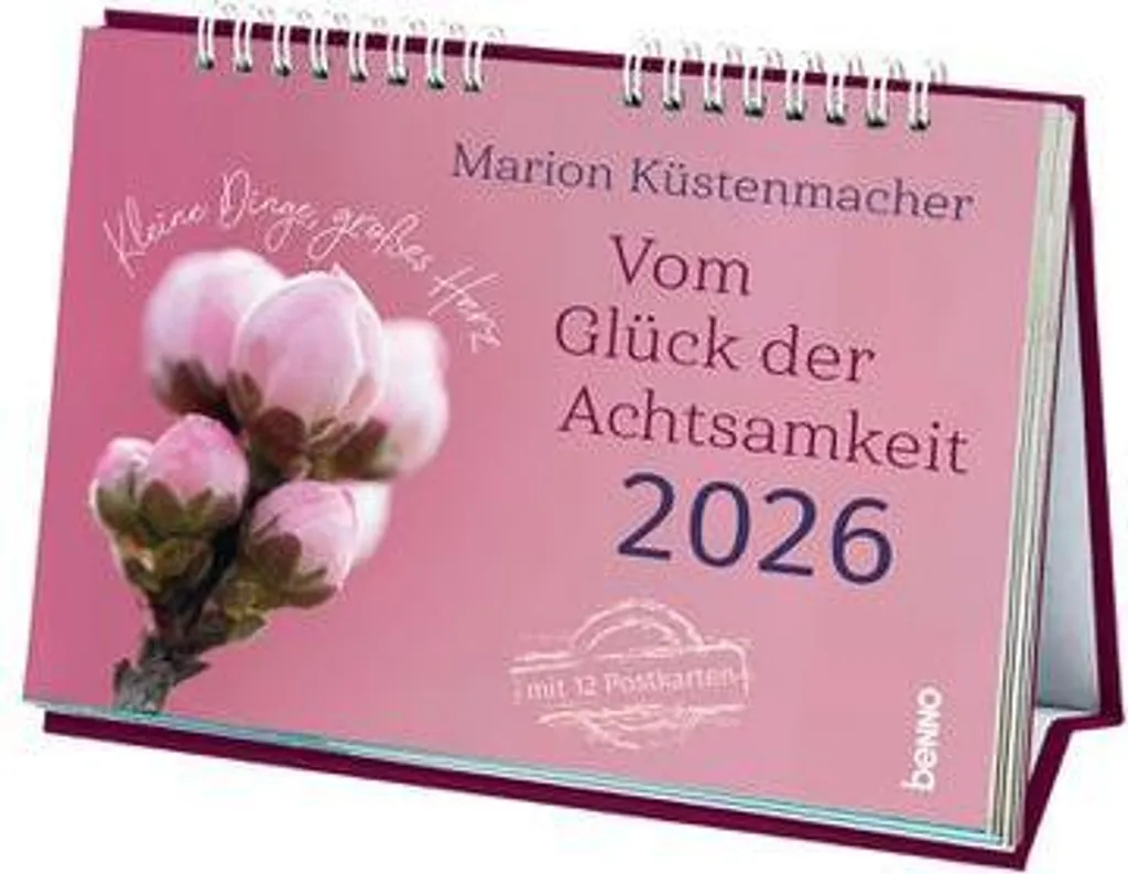 Réduisez le stress en 2026 avec ce calendrier de pleine conscience zen