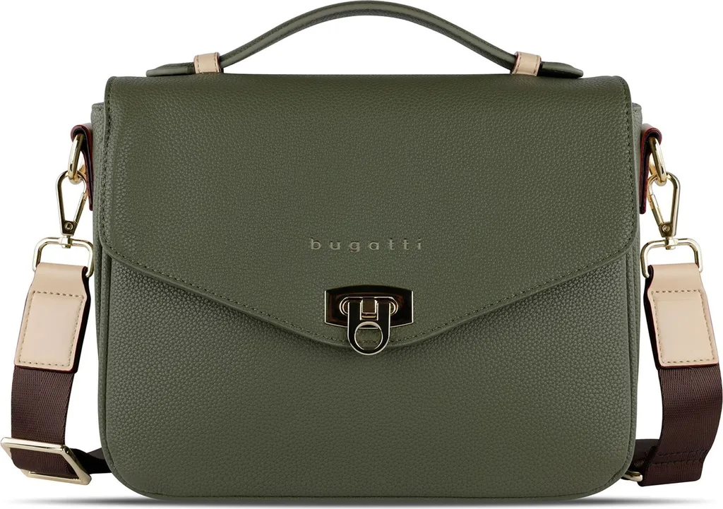 Bugatti Sac à épaule bandoulière Ella Classic Bag Olive - Élégance