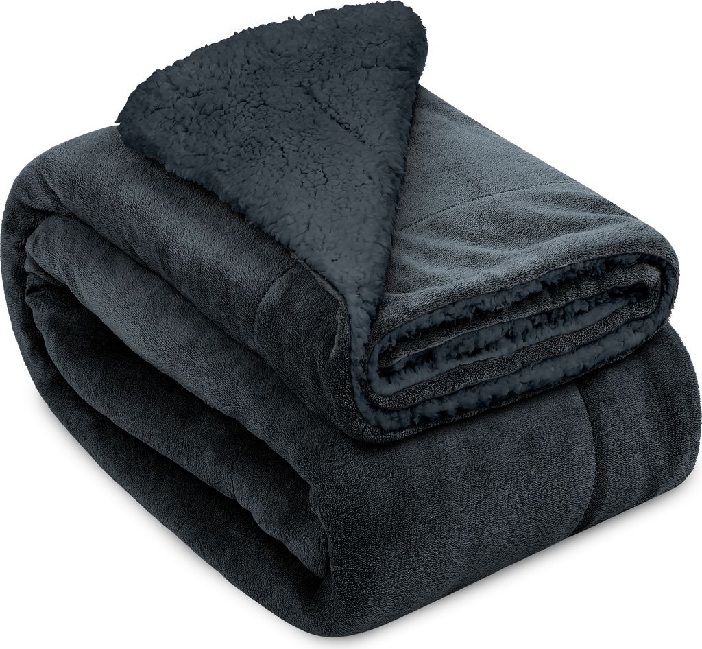 Beautissu Sherpa Decke Alina