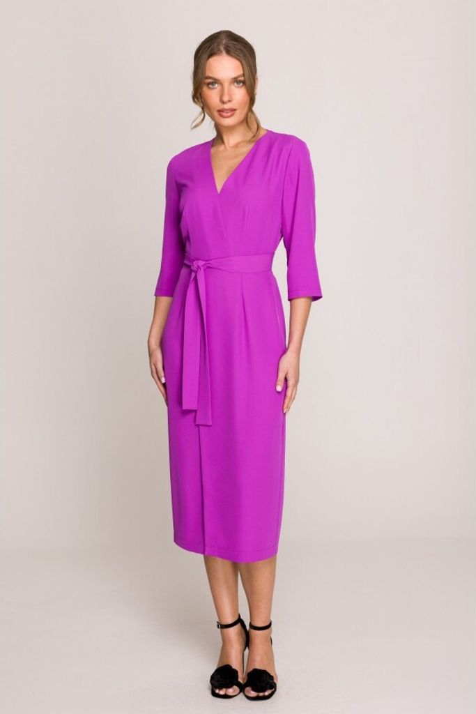Stylove Midikleid für Frauen Danjusha S396 lavendel XL