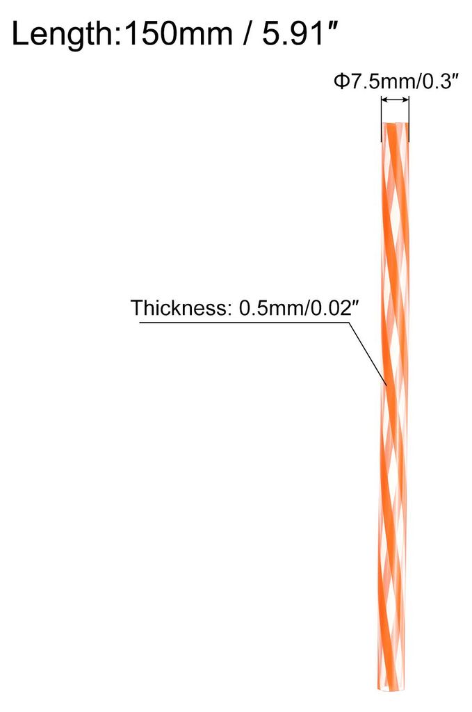 48Stk Wiederverwendbar Trinken Stroh 150mm/5.91" Bunte Drucken Harter Trinkstroh mit Eine Reinigungsbš¹rste fš¹r Gefrorene Blasen Teedrinks