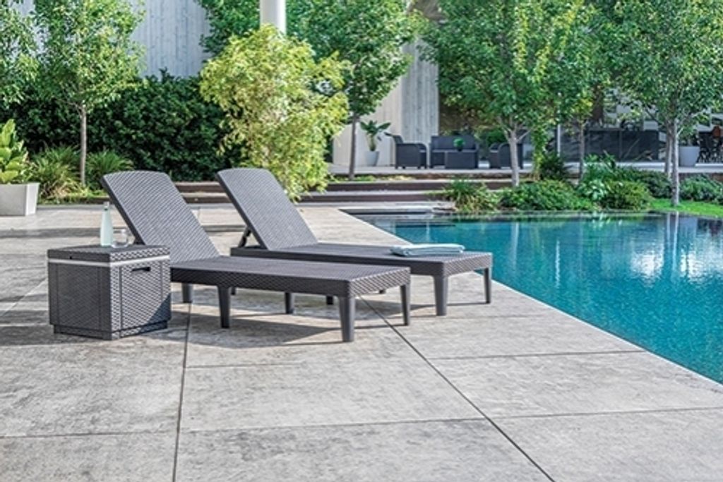 Lehátko Keter Jaipur Graphite Grey 235162 Obrázek produktu 3