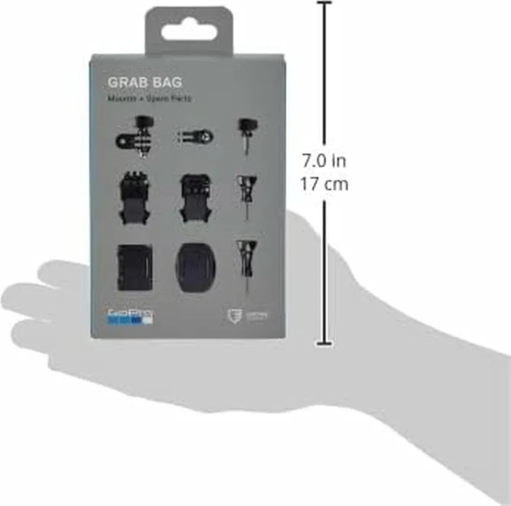 Fixez votre camescope GoPro GRABBAG partout pour filmer vos exploits