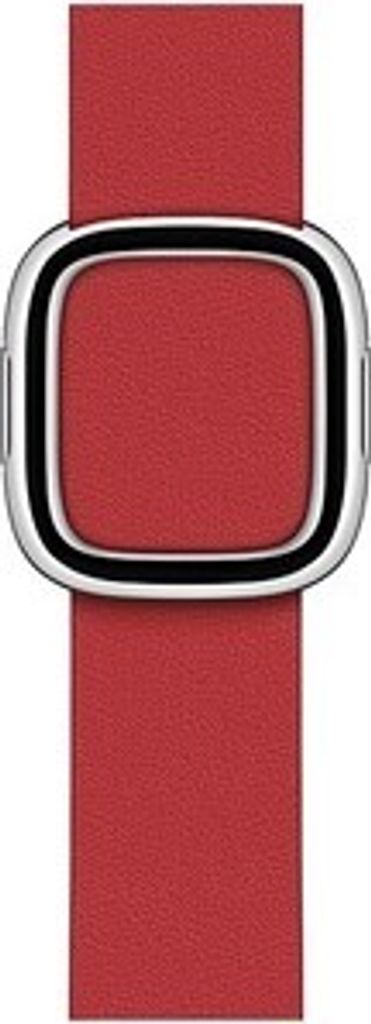Original Apple Modern Buckle Armband Größe S 38/40/41mm Scarlet Leder NEU