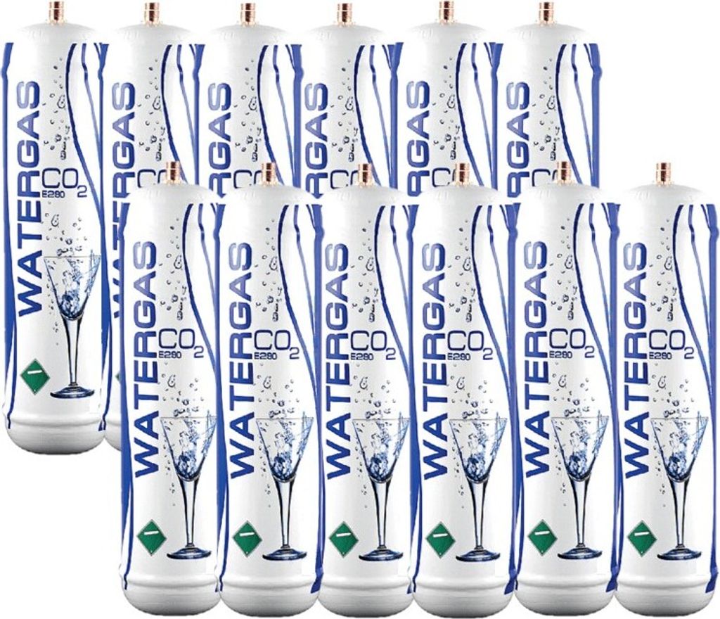 Watergas Co2 butla jednorazowa 600 gr E290 połączenie kwasu Zdjęcie produktu 