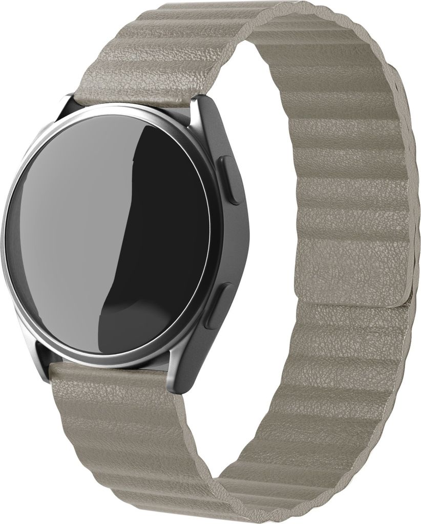 Strap-it Polar Pacer Lederarmband Loop (Khaki)