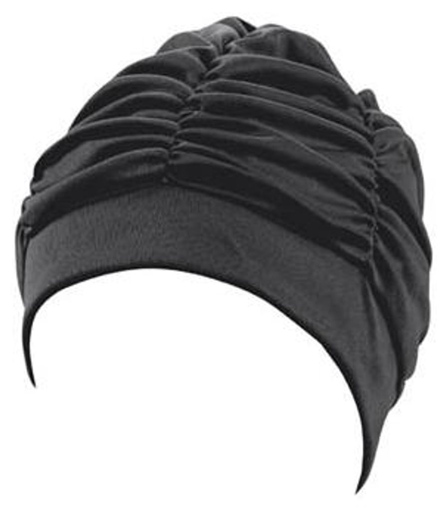 Beco Damen Badekappe | Stoff | Schwarz Produktbild 
