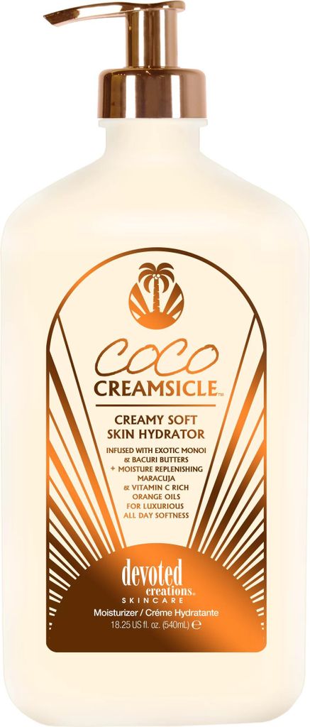 Coco Creamsicle – Feuchtigkeitsspendende Körperlotion mit Produktbild 
