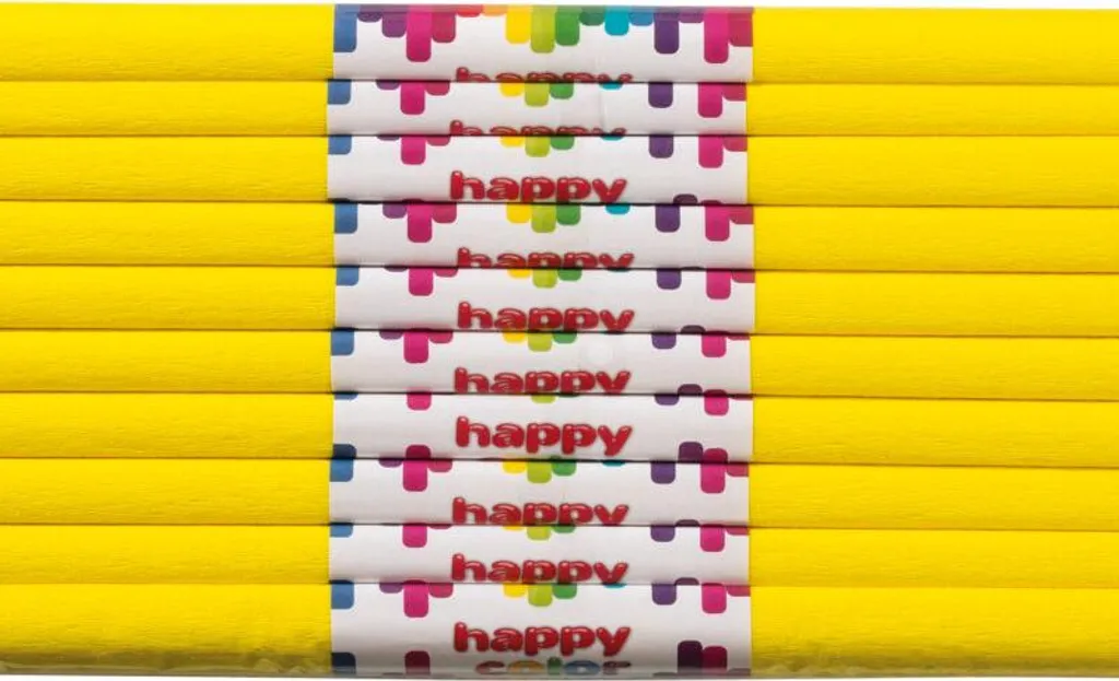 Carta Crespa Limone Happy Colour 50x200cm - Packaging Regalo Creativo