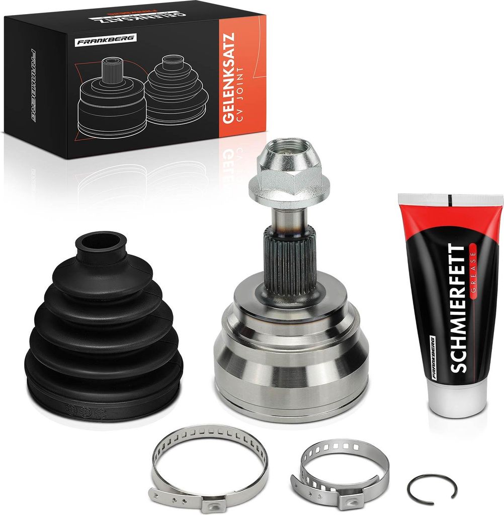 Frankberg 1x Antriebswelle Gelenksatz Vorderachse für Mercedes-Benz GL-Klasse X164 X166 W166 C292