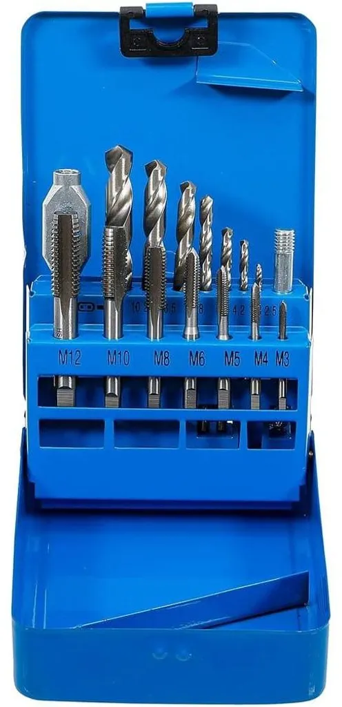 Réparer un Filetage avec le Kit Tarauds et Mèches HSS M3-M12 Précis D-Work