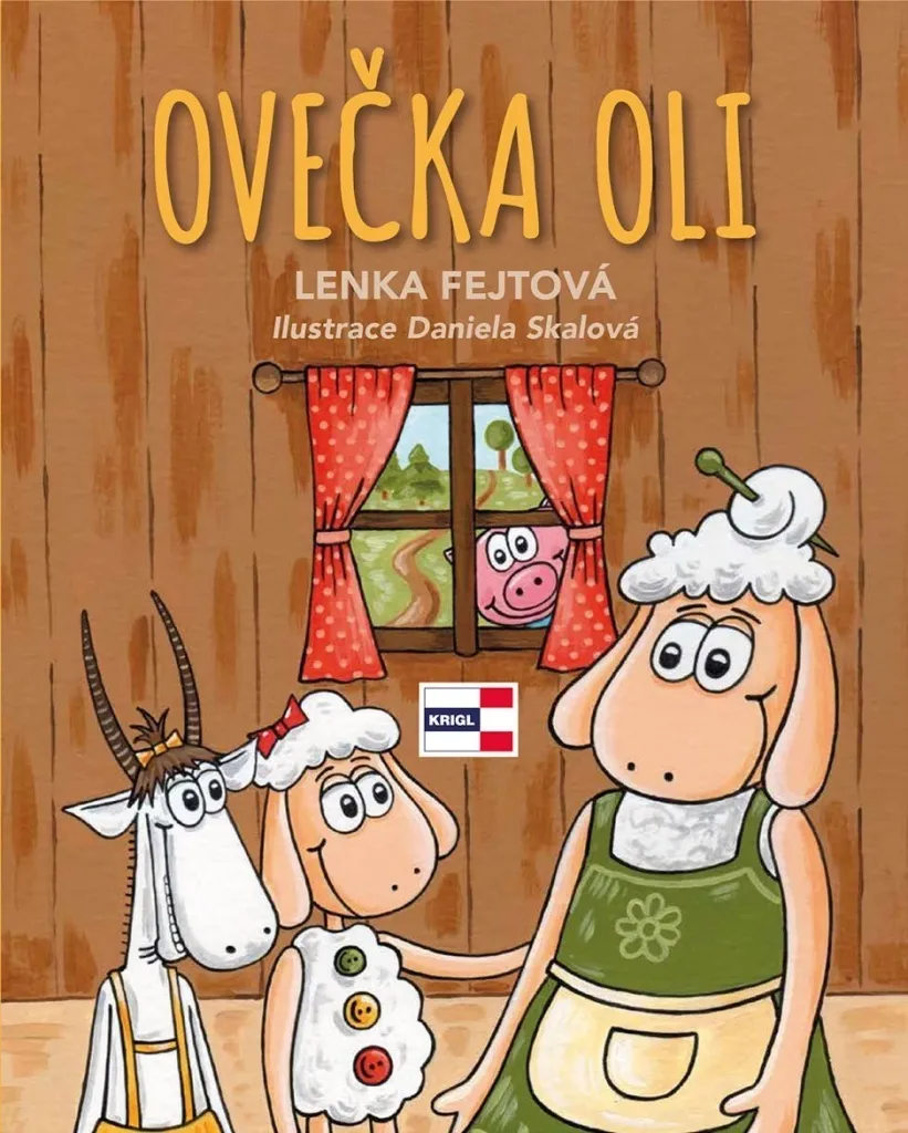 Ovečka Oli, livre enfant aux illustrations douces par Lenka Fejtová