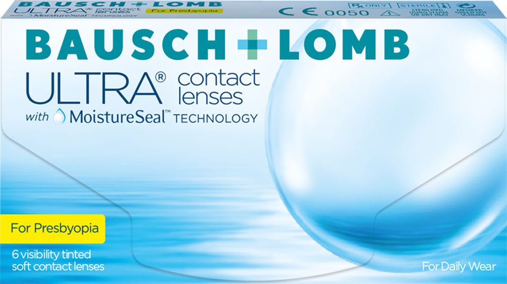 Bausch + Lomb ULTRA for Presbyopia - 6 monthly lenses - Sph: +0.75, Add: low, BC: 8.5, D: 14.2