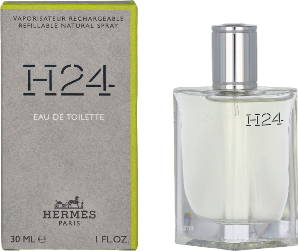 Hermes H24, 30 ml, Nachfüllbare Flasche, Alcohol, Aqua Produktbild 