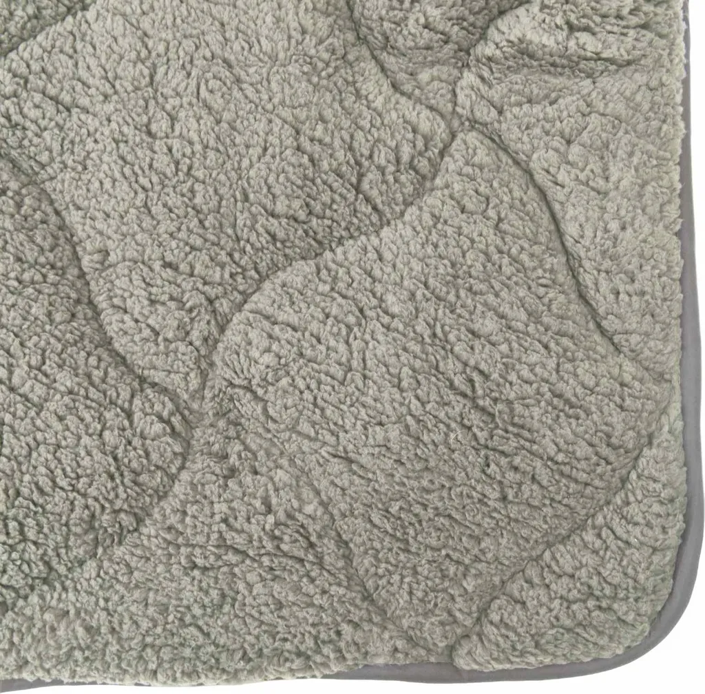 Piumone Matrimoniale vidaXL 200x220 Grigio Chiaro Lavabile 4 Stagioni - 7