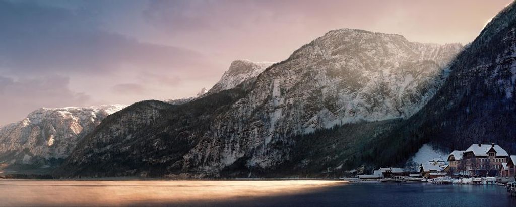 hansepuzzle 30194 - Hallstatt Panorama-Puzzle 2000 Teile | Orte Puzzle, 2028 Teile, Orte, 60,0 x 46,0cm mit hochwertiger Aufbewahrung, Kartonbox & ...