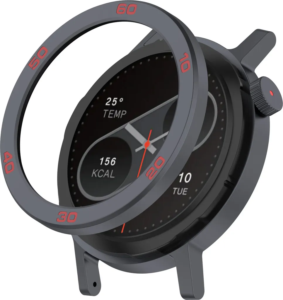 Cover Sport CMF Watch Pro 2 Grigia - Protezione Urti e Display 9H
