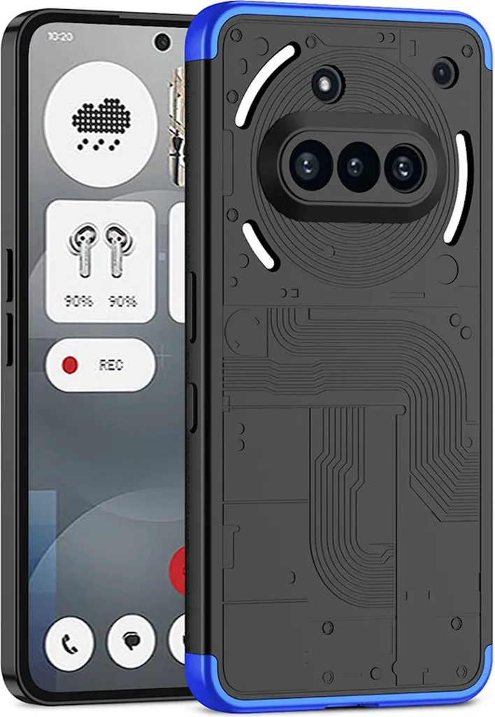 Custodia GKK Nothing Phone 3a Blu: Raffinatezza e Sicurezza Totale