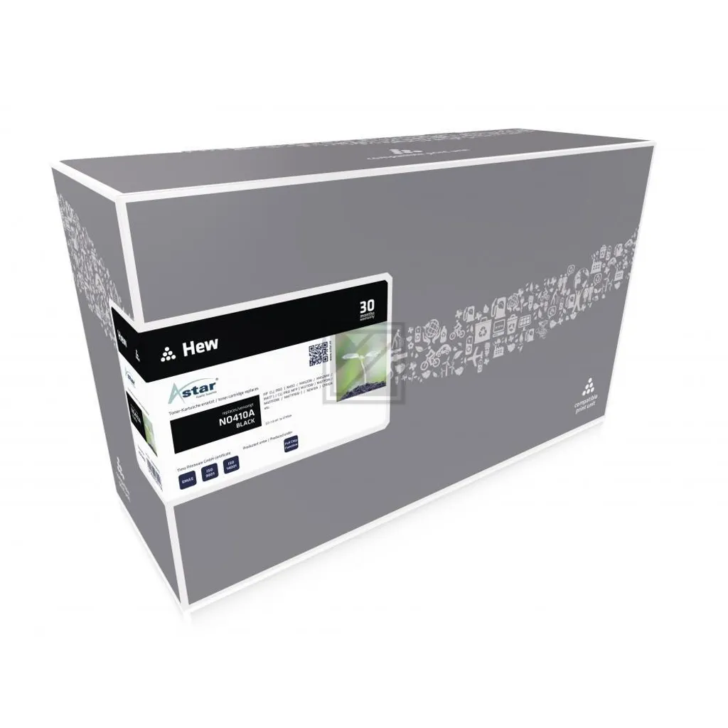 Toner Nero Astar Compatibile HP 410X CF410X per LaserJet Pro M452 M477