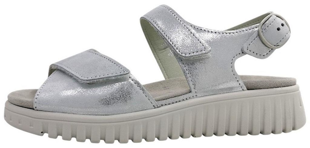 Semler CLARA Sandale Silber in Gr. 40