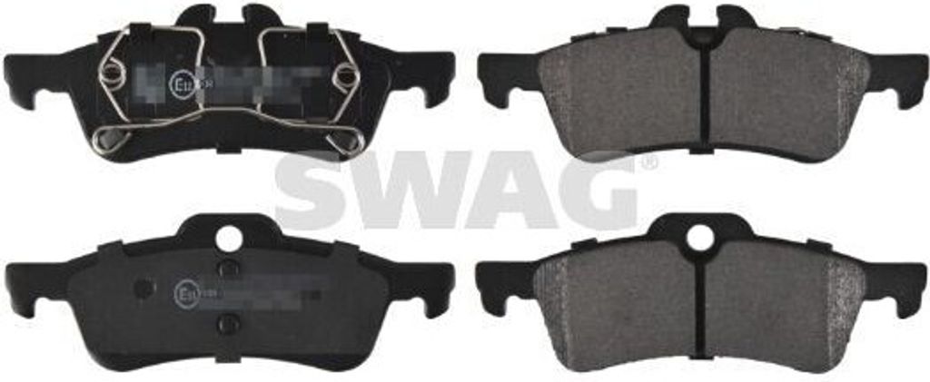 SWAG Bremsbeläge Satz Hinten Bremsklötze für MINI Schrägheck (R50, R53) 11 91 6469
