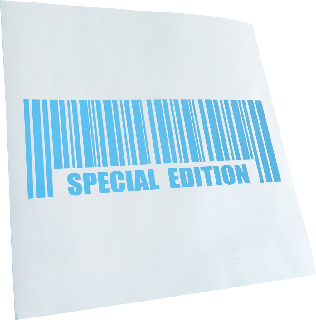 Kiwistar - Autoaufkleber - Special Edition V2 - Lichtblau - 50x18cm - Aufkleber für Auto, Laptop, Fahrrad, LKW, Motorrad mehrfarbig JDM Decal Racing