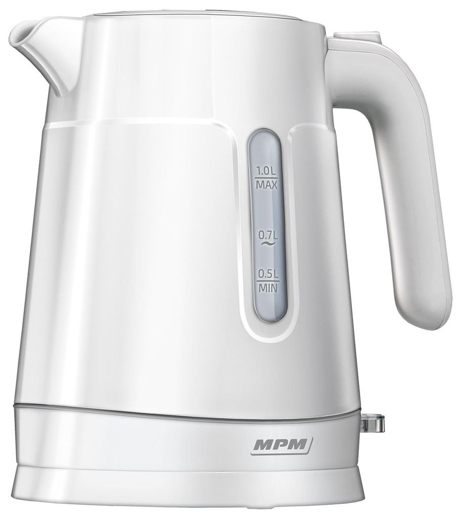 MPM MCZ-119 electric kettle 1 L 2200 W White Immagine del prodotto 