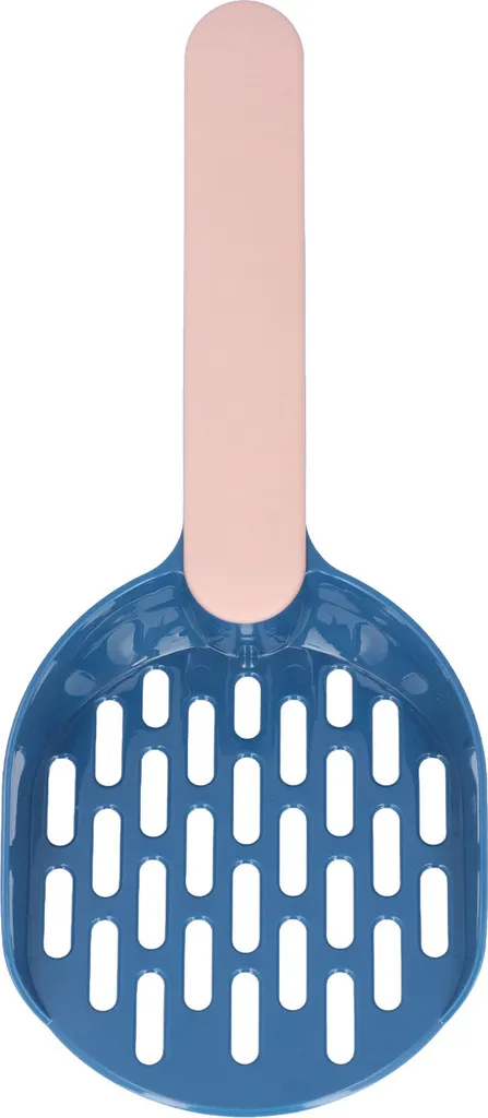 Paletta Igienica per Gatti e Piccoli Animali | ABS Robusto Rosa/Blu