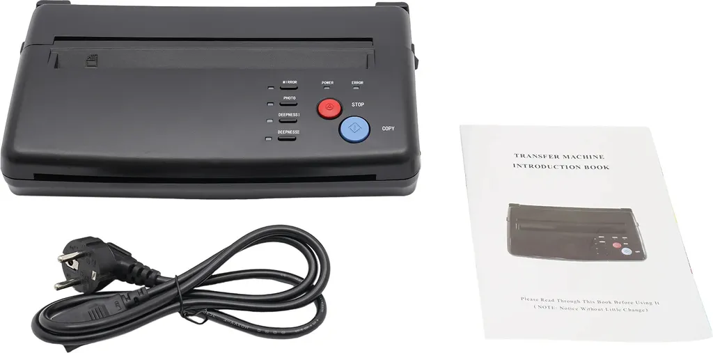 Imprimante pochoir tatouage portable pour transfert thermique de motifs