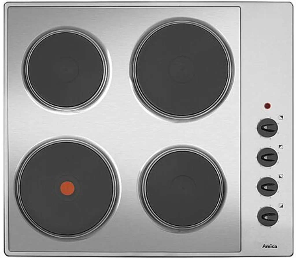 Table encastrable Amica 4 zones en inox pour remplacer votre plaque
