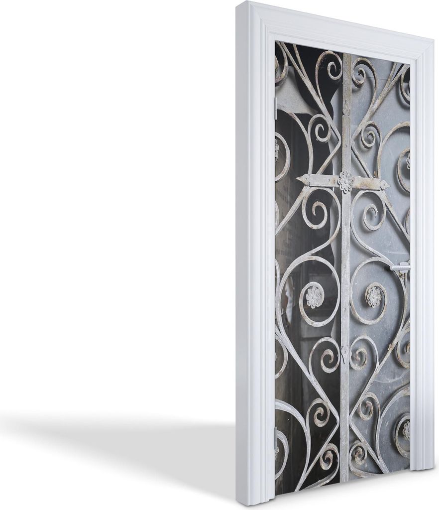 Türaufkleber Innentüren Selbstklebende Kreativ Wandsticker - Antiker Rost - 85 x 205 cm