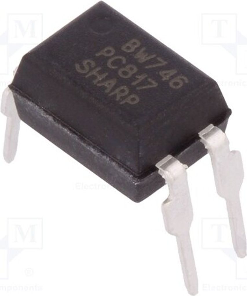 2x Optokoppler THT Uce: 80V PC817X2CSZ9F Optokoppler - ausgang Kanäle: 1