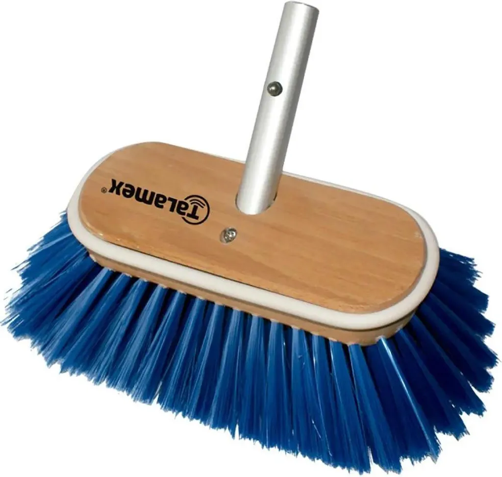 Spazzola Nautica Talamex 20cm Blu - Setole Soft per Gelcoat e Teak