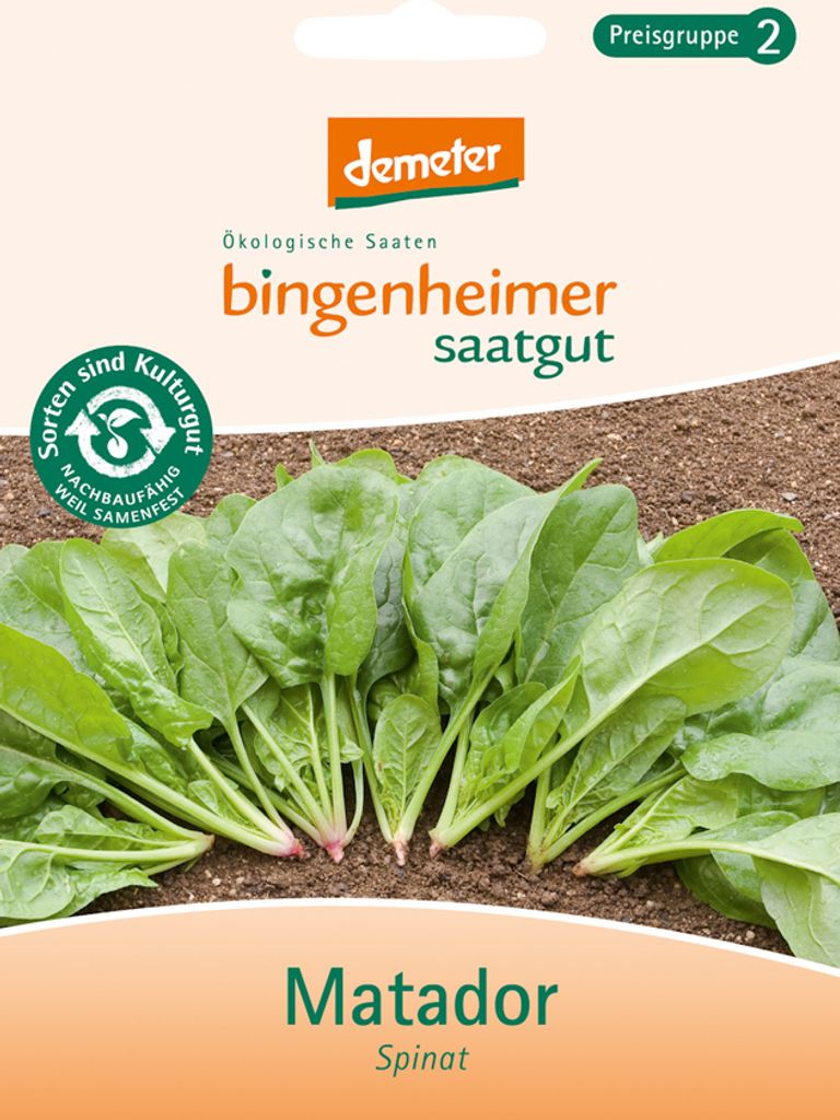 Bingenheimer Saatgut - Spinat Thorin - 25g