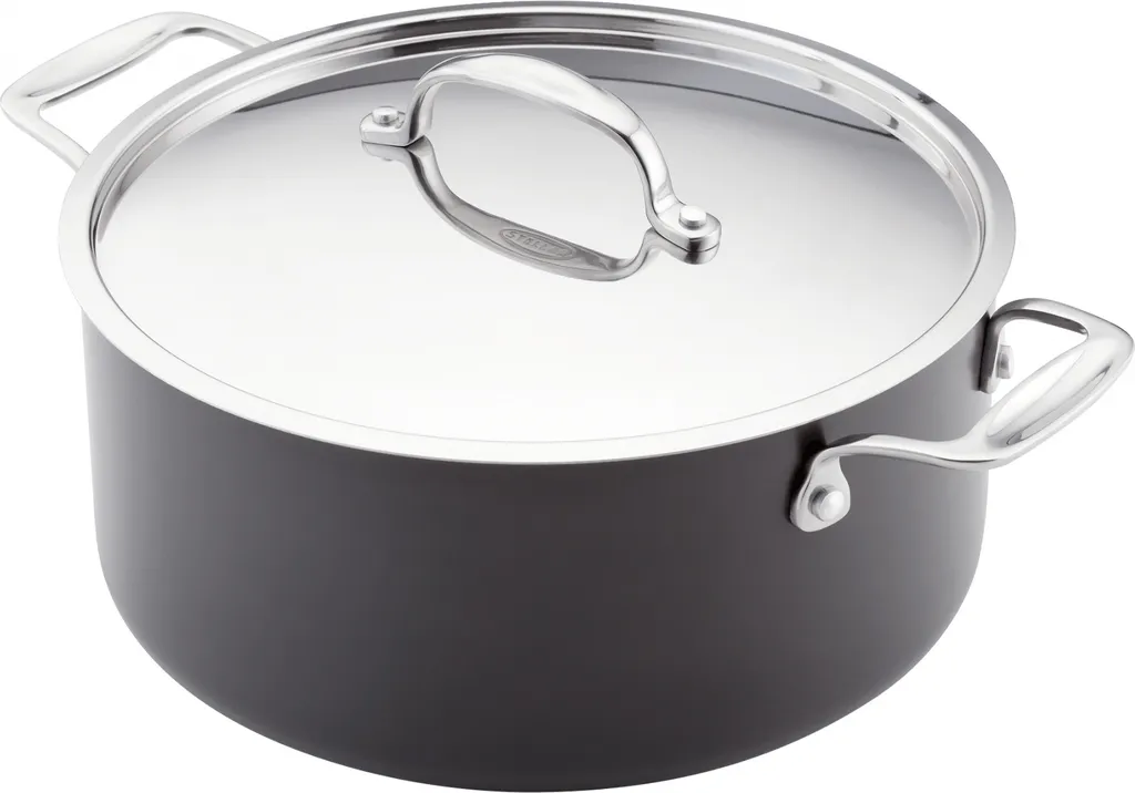 Casserole Anti-adhésive Hard Anodisée Stellar 25,7 cm - Induction