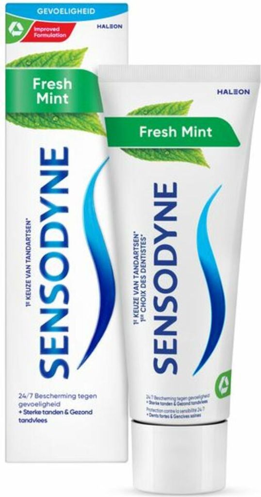 Sensodyne - Zahnpasta - Frische Minze - Frischer Atem - 75 ml - 1 Stück