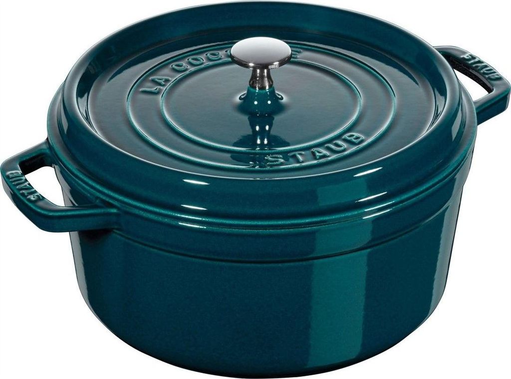 Staub Cocotte, 28 Cm La-Mer Rund Gusseisen La-Mer