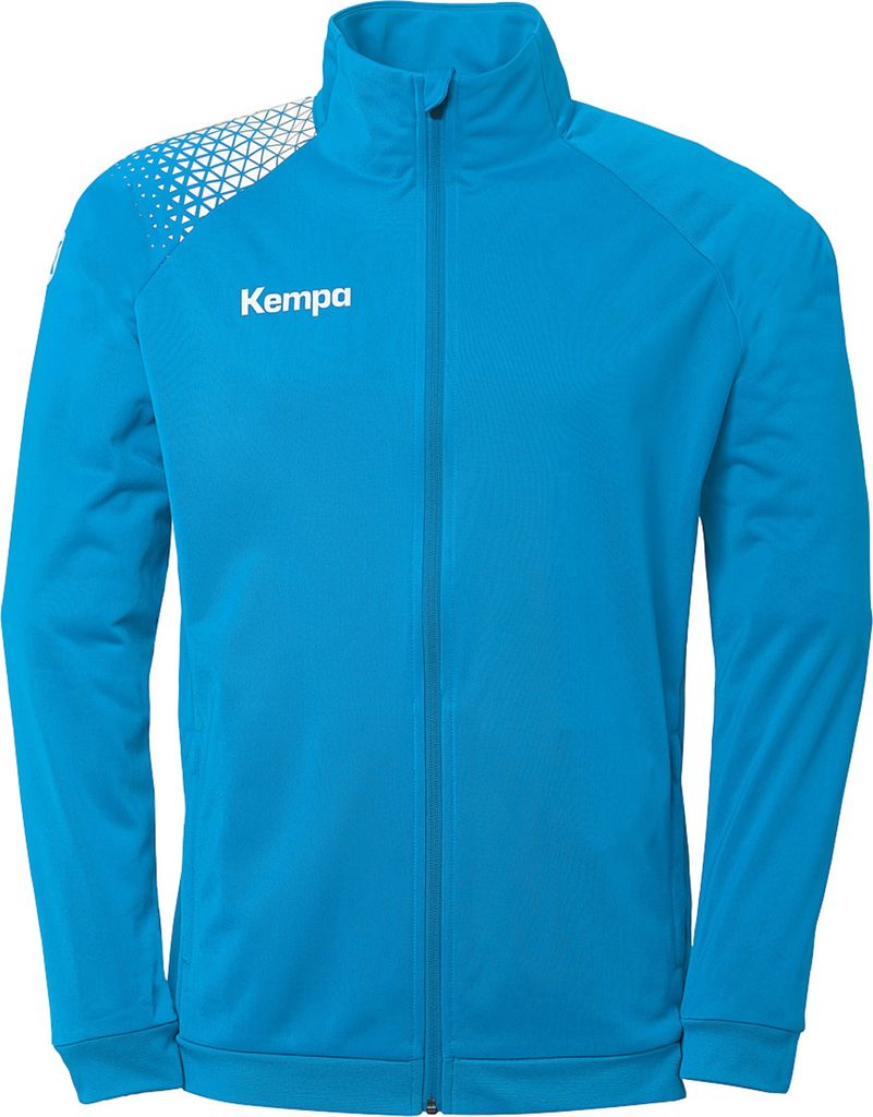 Kempa Ambition 28 Poly Jacke - kempablau/weiß, Größe:3XL