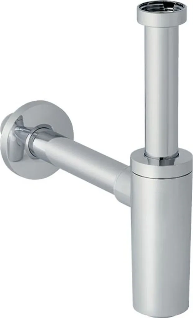 Siphon de lavabo Geberit 151034 en PP chromé d32 anti-odeurs et fuites