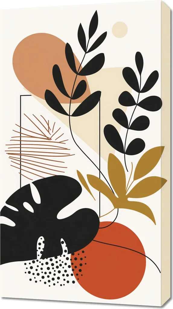 Image Feuille Suspendue 50x90 cm - Habillez vos Murs Vides avec Style