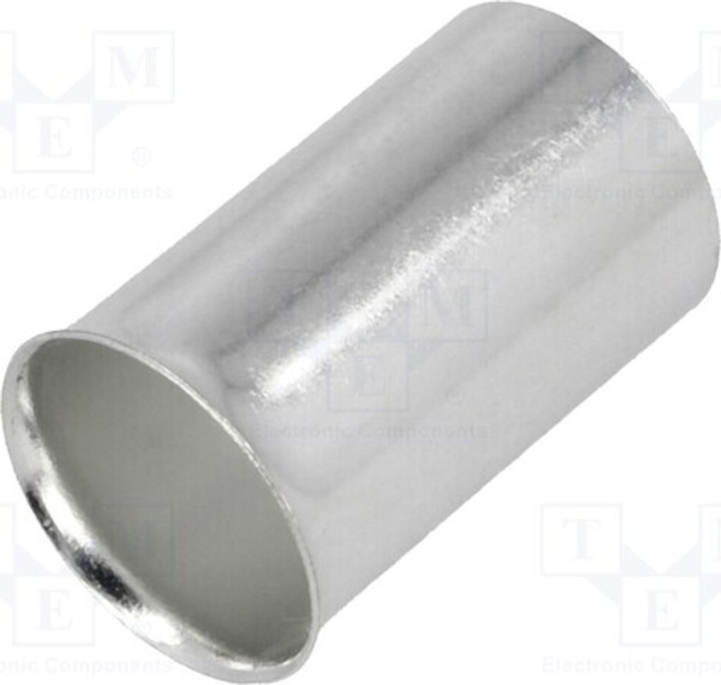 1x Kabelschuh: Hülse 120mm2 unisoliert Kupfer 30mm verzinnt BM 01521 Bootlace fer