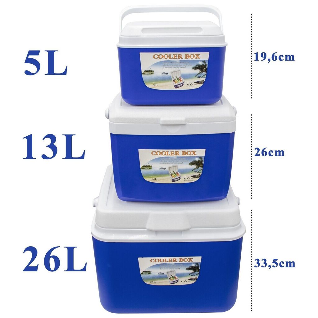 Wärme-/Kühlbox-Set 5L, 13L, 26L, Kühlbehälter