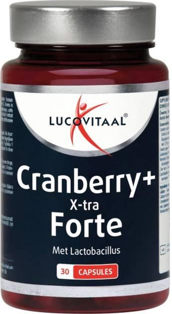 Lucovitaal - Cranberry X-Tra Forte - 30 Capsules - Dietary Supplement