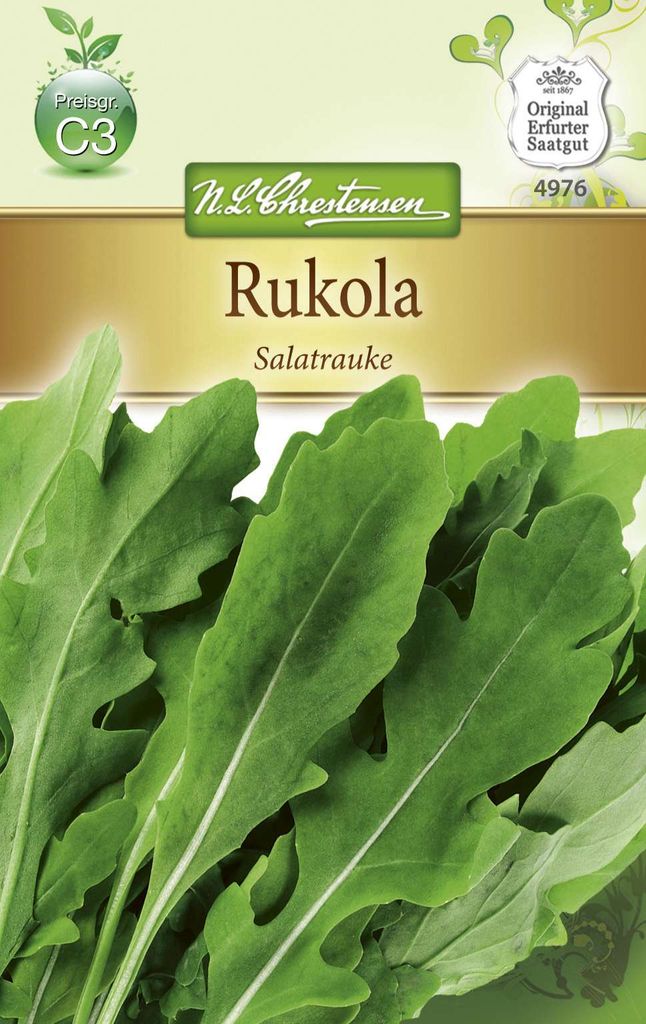 Rukola Salatrauke | Rucolasamen von N.L. Chrestensen Produktbild 