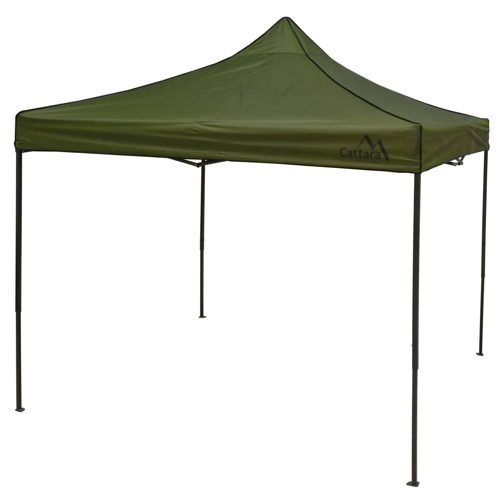 Tente de réception imperméable 3x3m avec structure ciseaux rapide